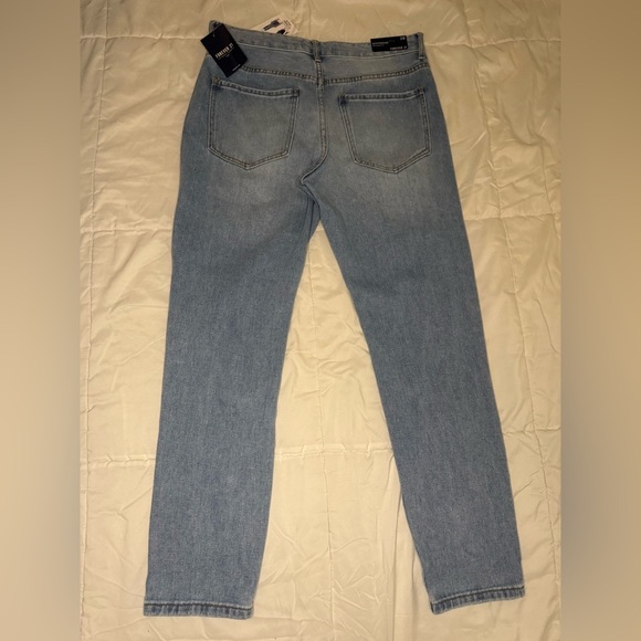 Forever 21 Distressed Blue Jeans Size 28   #28 - Picture 9 of 10